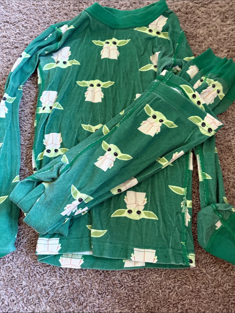 Star Wars Baby Yoda Pajama Set